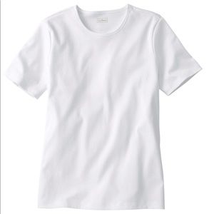 L.L. Bean | Pima Cotton Crewneck Tee | Size XS